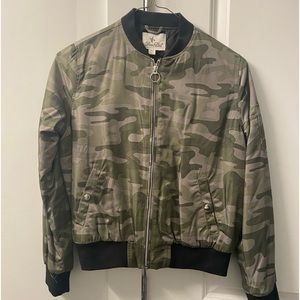 Camo Bomber Jacket